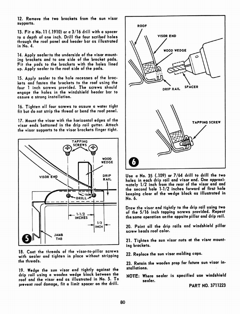 1955 Chevrolet Accessories Manual Page 33